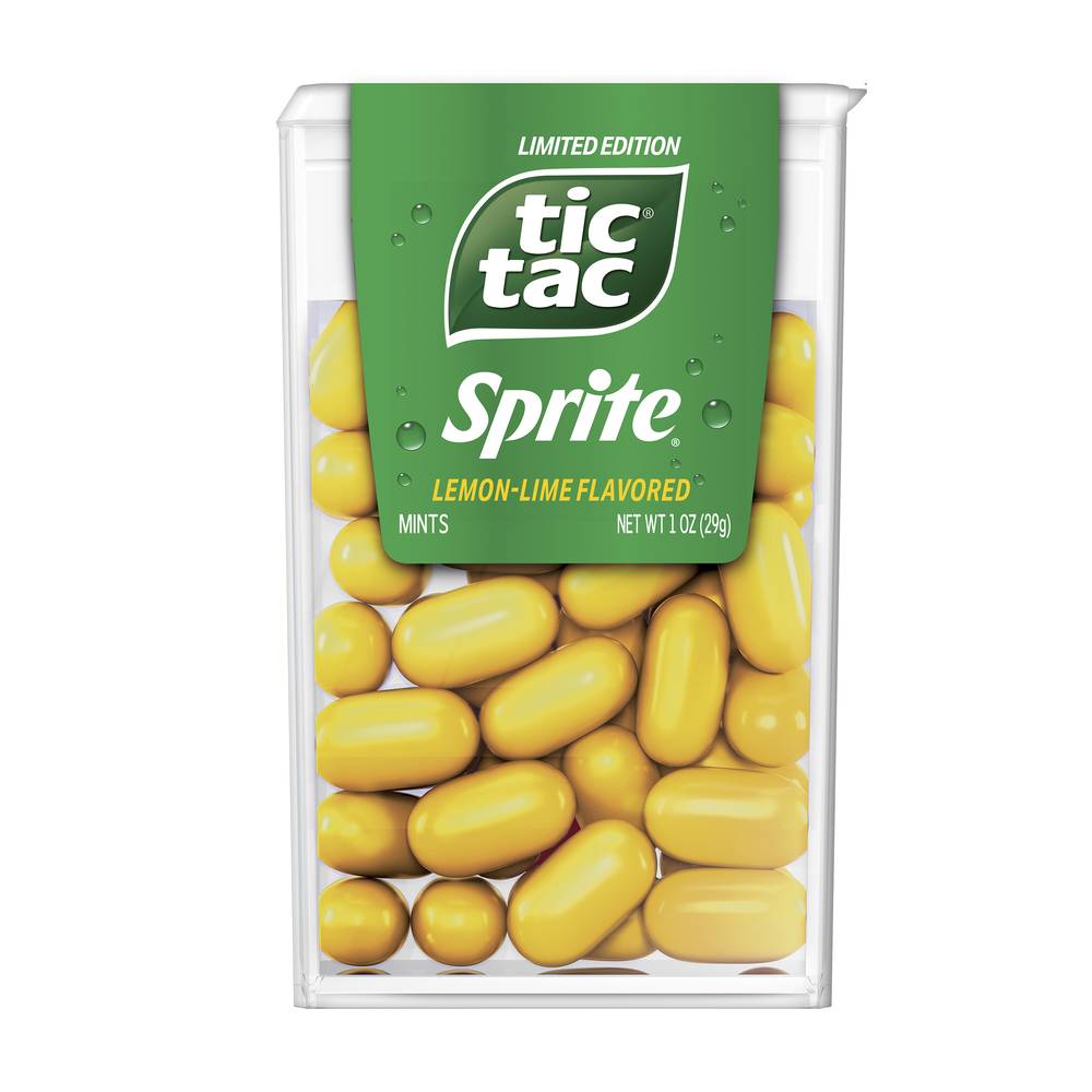 Tic Tac Sprite Lemon-Lime Flavored Mints (1 oz)