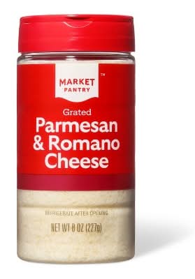 Market Pantry Grated Parmesan & Romano Cheese (8 oz)