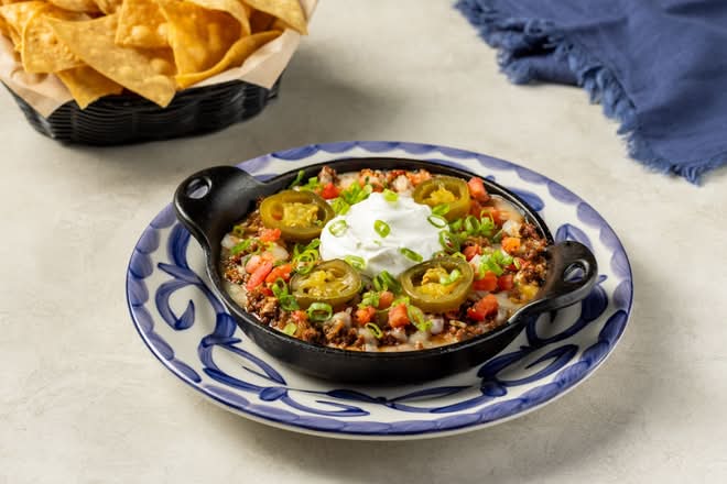 SEVEN LAYER BEAN DIP