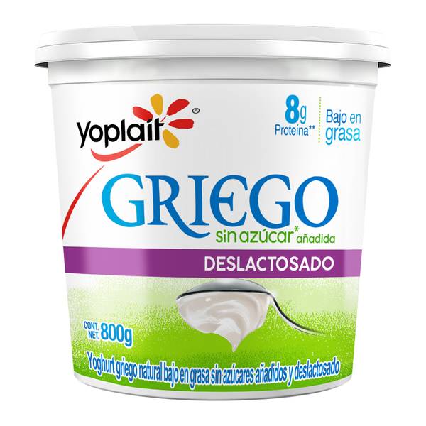 Yoplait yogurt batido griego deslactosado