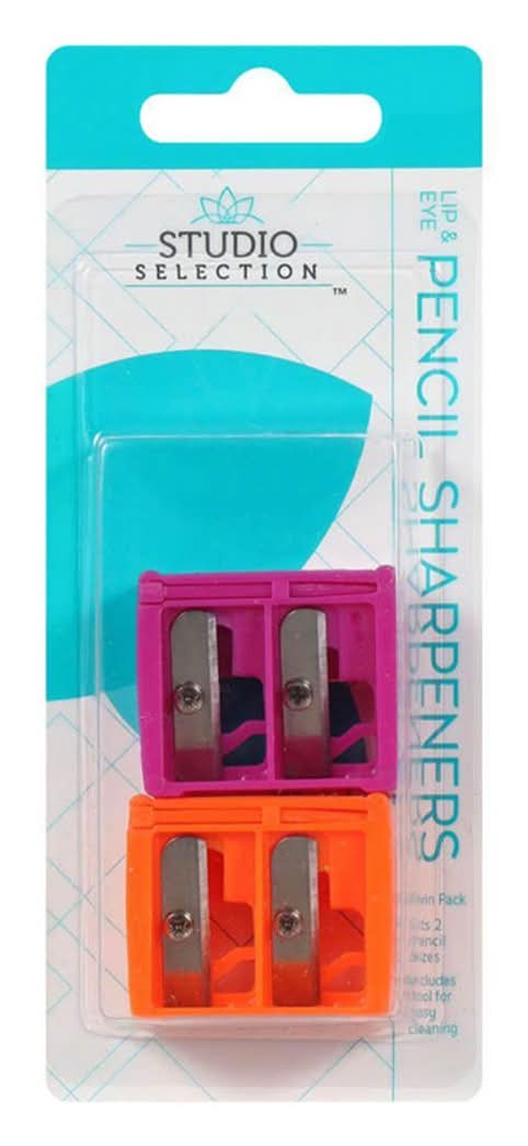 Studio Selection Lip & Eye Pencil Sharpeners 2 Ct