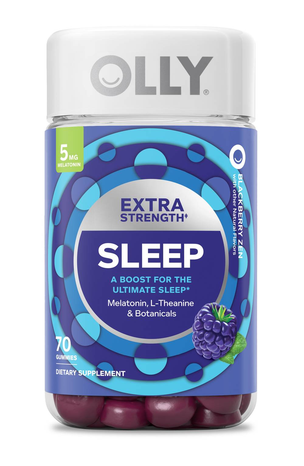 Olly Extra Strength Sleep Gummies (blackberry)