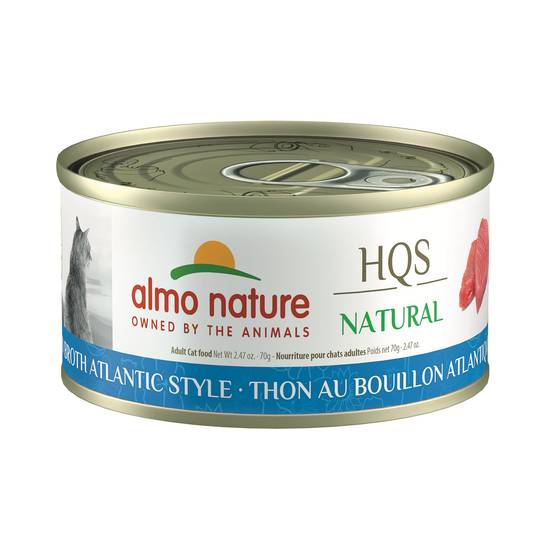Almo Nature Wet Cat Food - Atlantic Style Tuna in Broth (Size: 2.47 Oz)