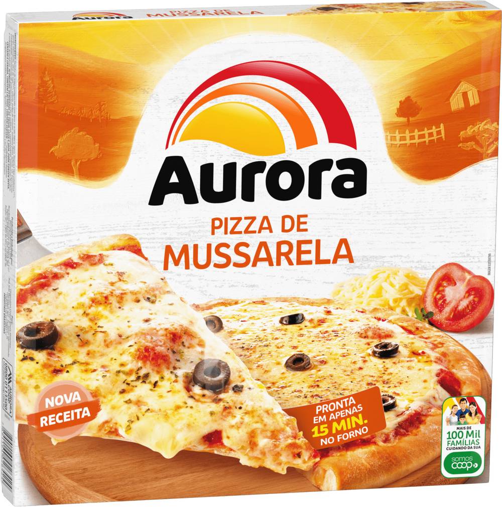 Aurora pizza mussarela (440 g)