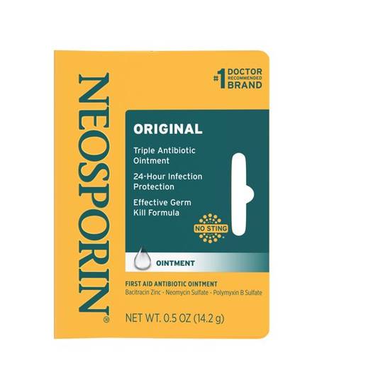 Neosporin Original First Aid Antibiotic Bacitracin Ointment