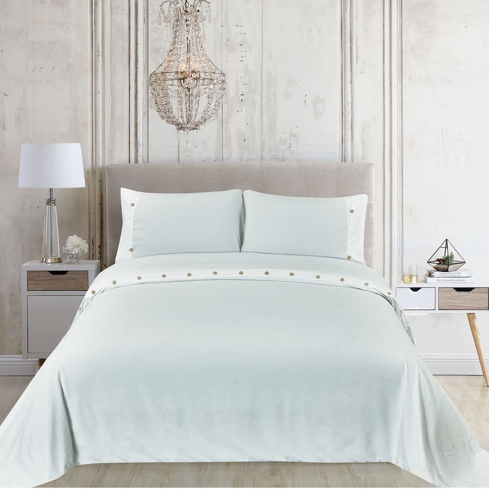 KREA cubre plumón liso microfibra blanco (king)