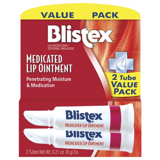 Blistex Lip Ointment - 0.21 oz, 2 pk
