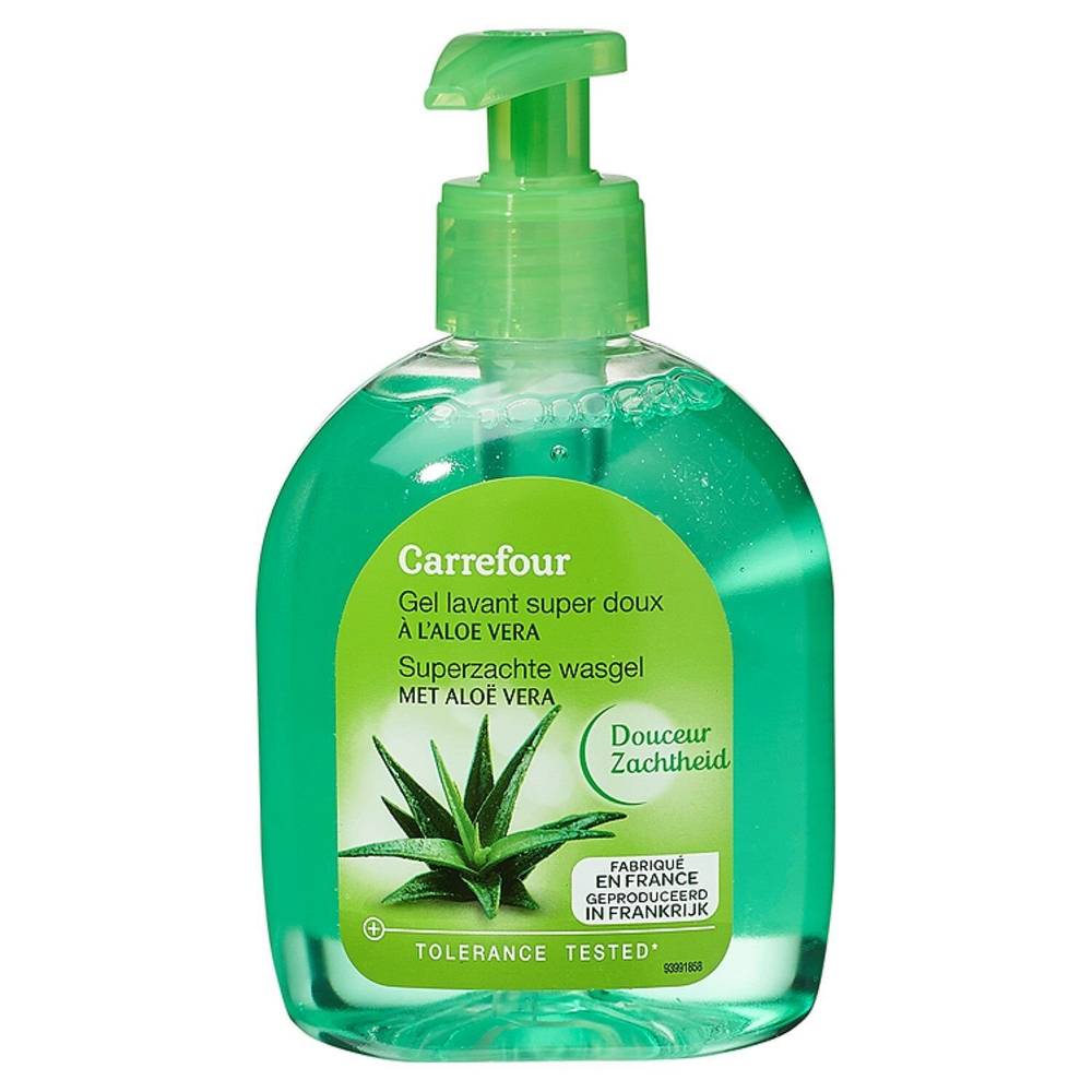 Carrefour - Gel lavant super doux à l'aloe vera  (300 ml)