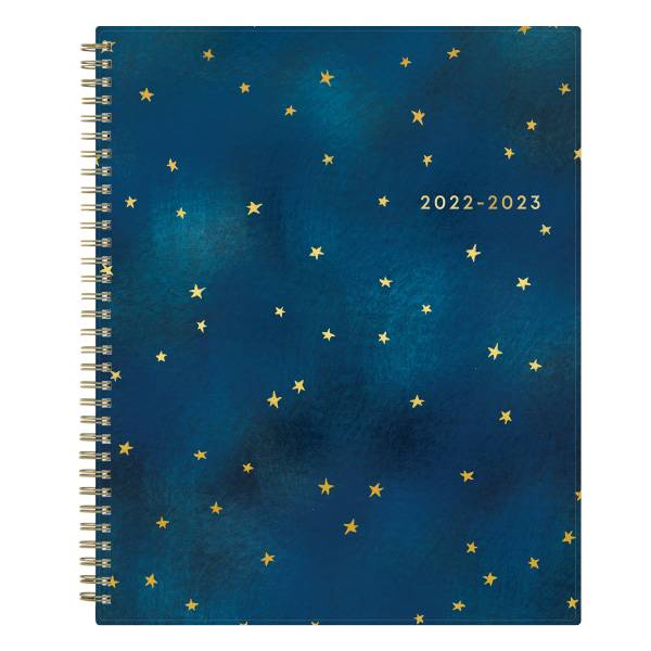 Blue Sky Weekly/Monthly Academic Planner, 8-1/2" X 11", Estrellita, July 2022 To June 2023, 136500