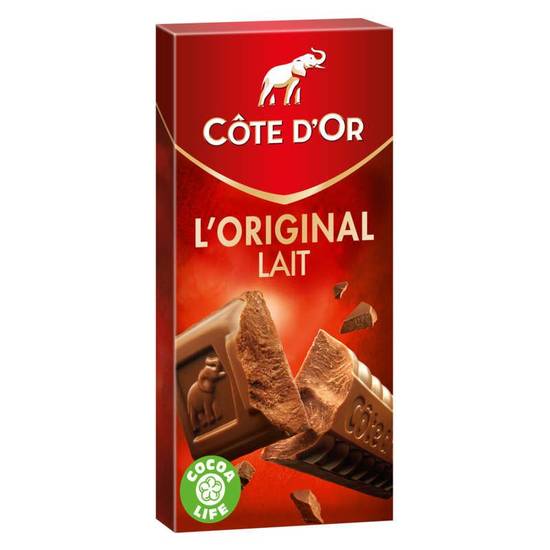 L'Original - Tablette de chocolat - Lait 200g Côte d'Or