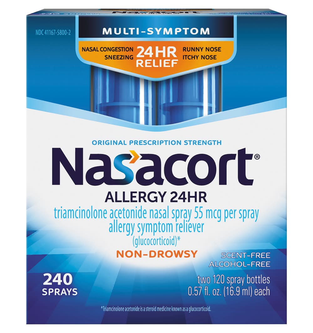 Nasacort Nasal Allergy Non-Drowsy Spray (0.57 fl oz)