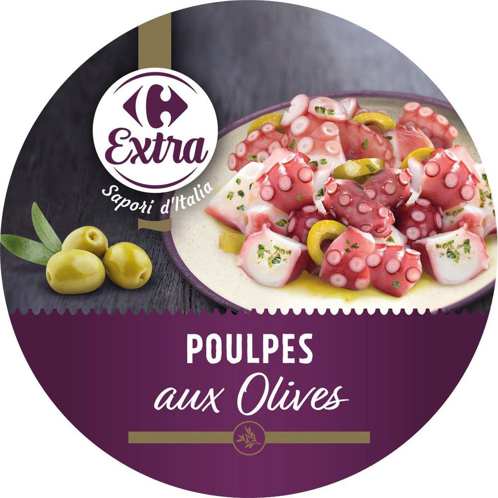 Carrefour Extra - Poulpes aux olives (110g)