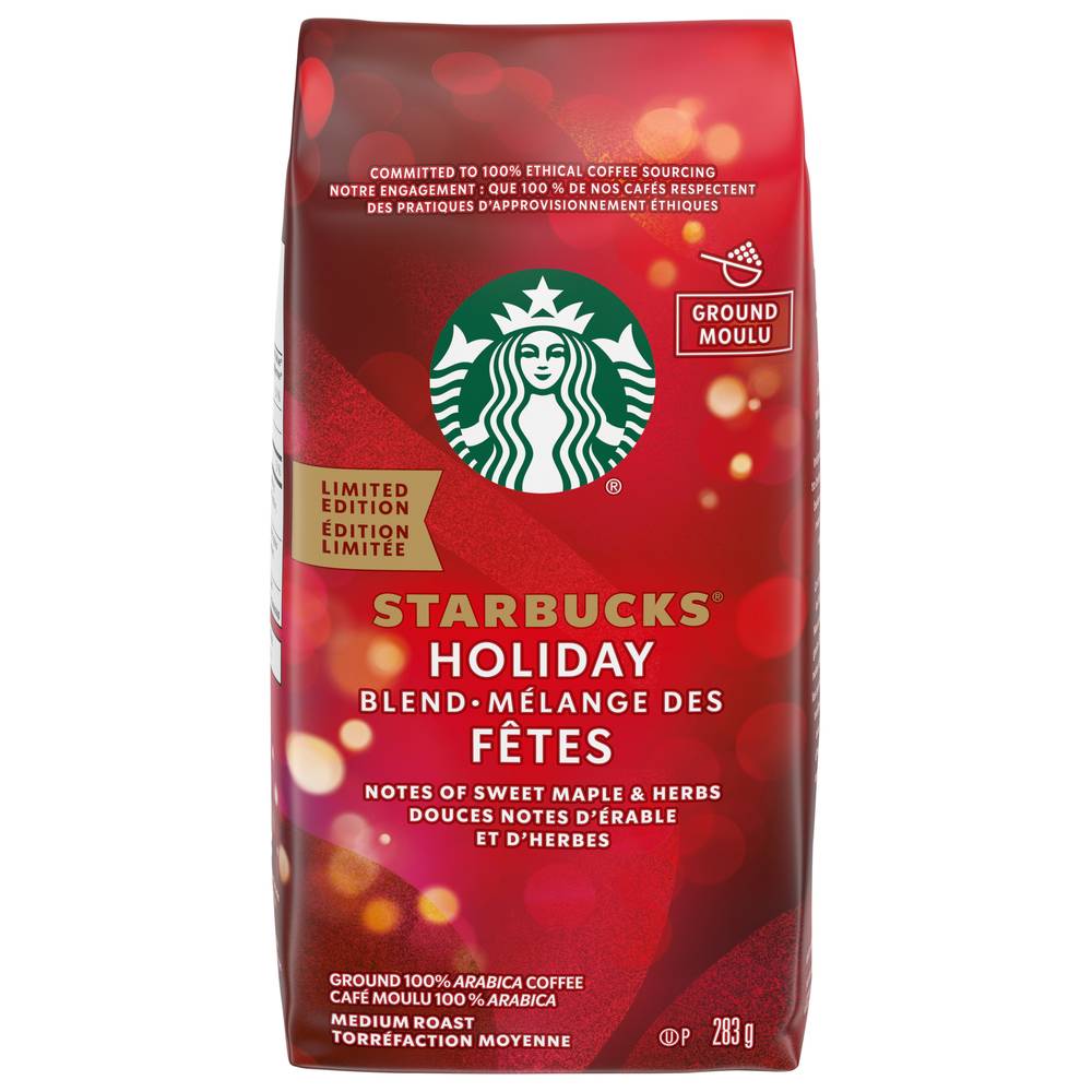 Starbucks Ground Coffee Holiday Blend (283 g)