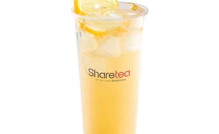 Honey Lemonade w/Crystal Boba