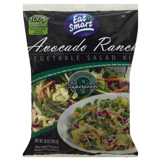 Eat Smart Avocado Ranch Vegetable Salad Kit (10 oz)