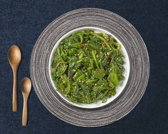 Garlicky Green Veggies