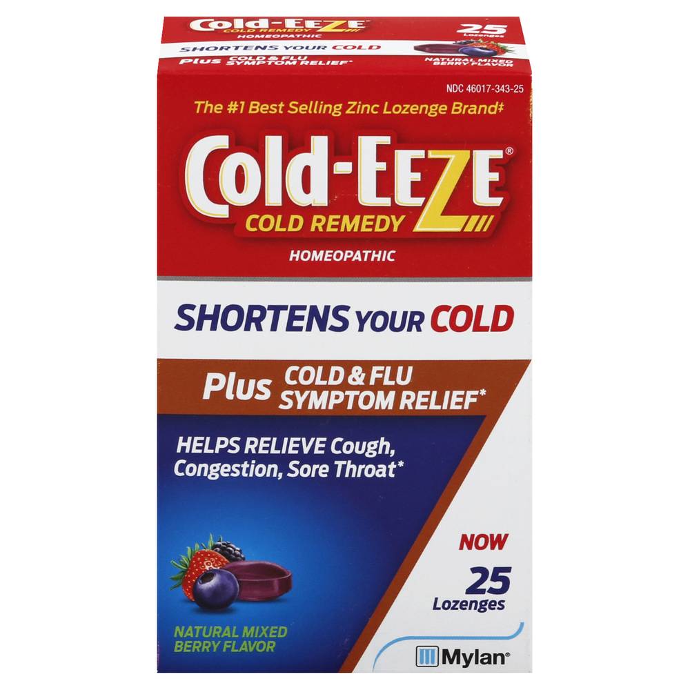 Cold-EEZE Berry Flavor Homeopathic Cold & Flu Remedy (3.2 oz)