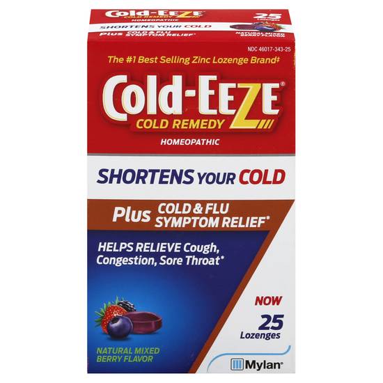 Cold-Eeze Berry Flavor Homeopathic Cold & Flu Remedy (25 ct)