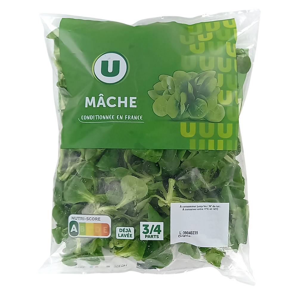 Les Produits U - Boquet de mâche