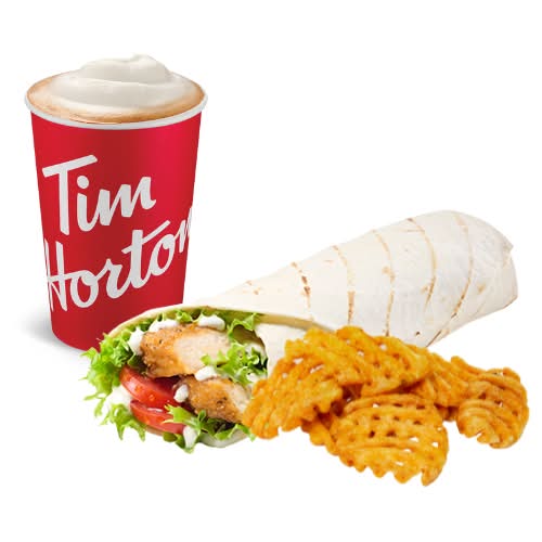 VLT Meatless Chicken Wrap Meal