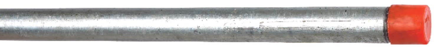 B&K Mueller 1/2 In. D X 60 In. L Galvanized Steel Pre-Cut Pipe