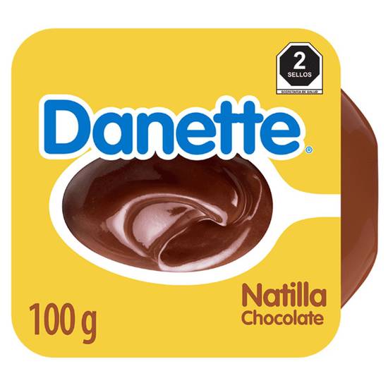 Danette natilla sabor chocolate (vaso 100 g)