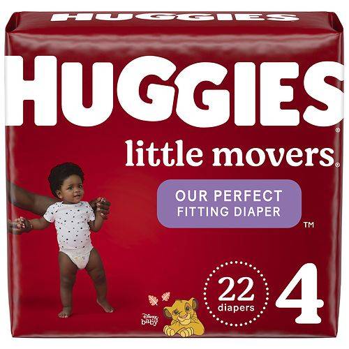 Huggies Baby Diapers 4 - 22.0 ea