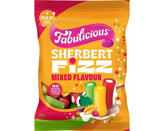 RJ's Fabulicious  Sherbet Fizz Mixed Flavour 180g