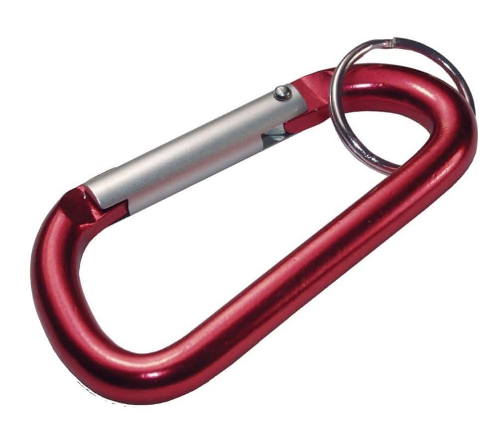Hillman Large Metal Carabiner With Key Ring