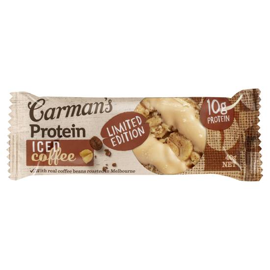 Carman's Protein Ice Coffee Bar 40G