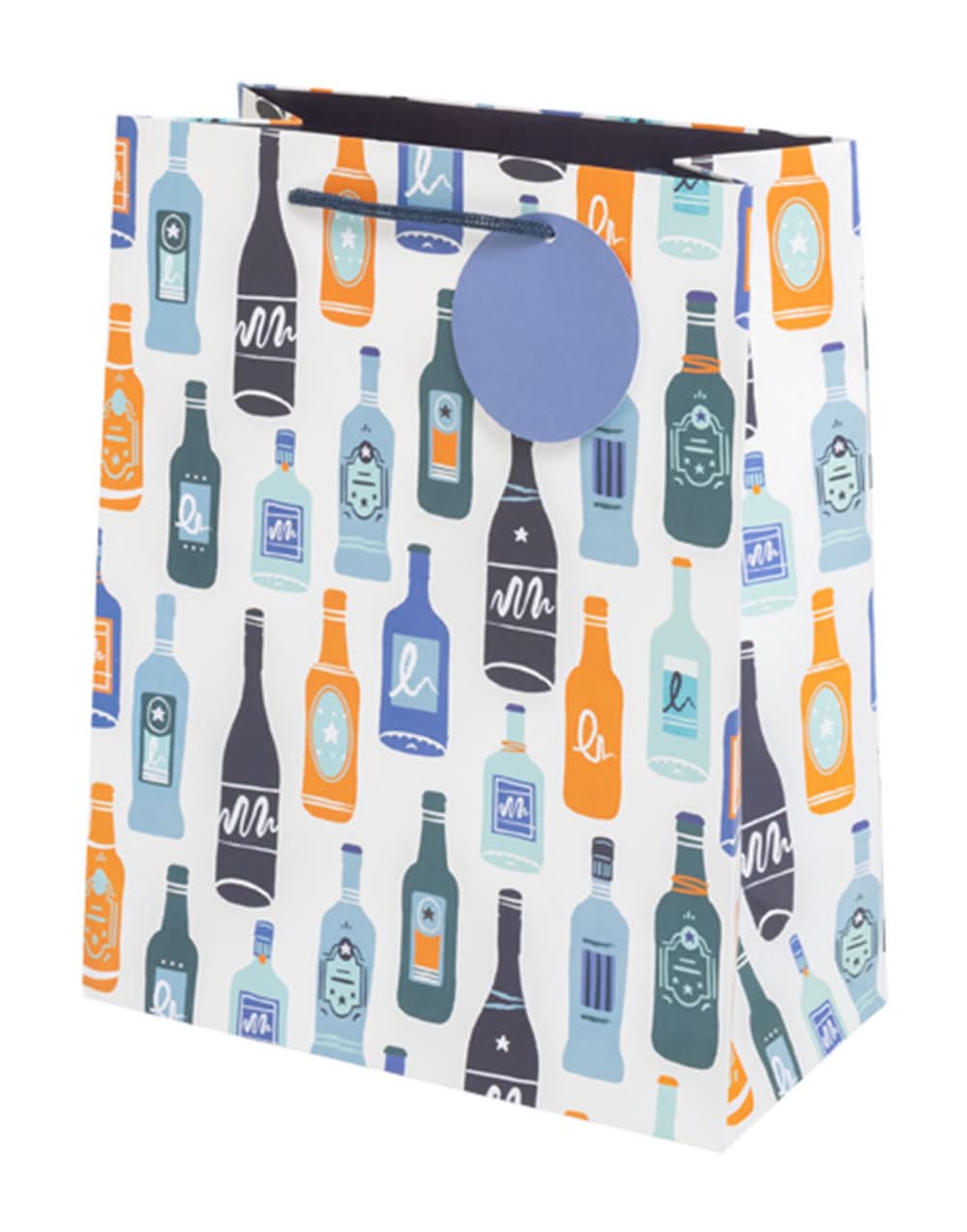 Sainsbury's Beer Bottles Large Present Gift Bag Birthday Celebration
