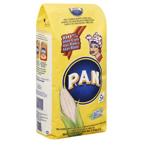 P.a.n.. Pre-Cooked White Corn Meal