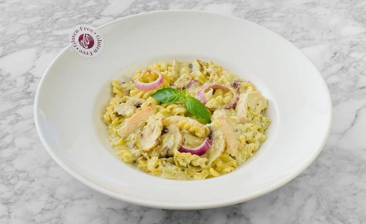 NEW Gluten-Free Fusilli Pollo Pesto (GF)