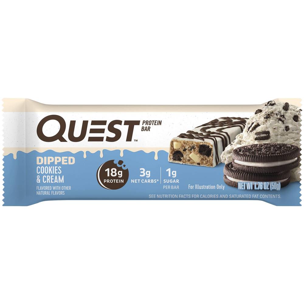 Quest Bar - Dipped Cookies And Cream(1 Bar(S))