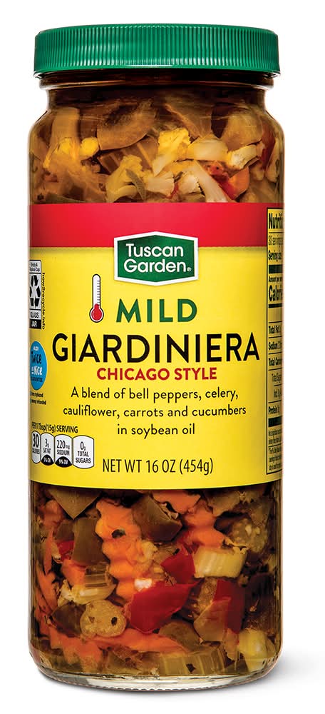 Tuscan Garden Mild Giardiniera, Chicago Style (16 oz)