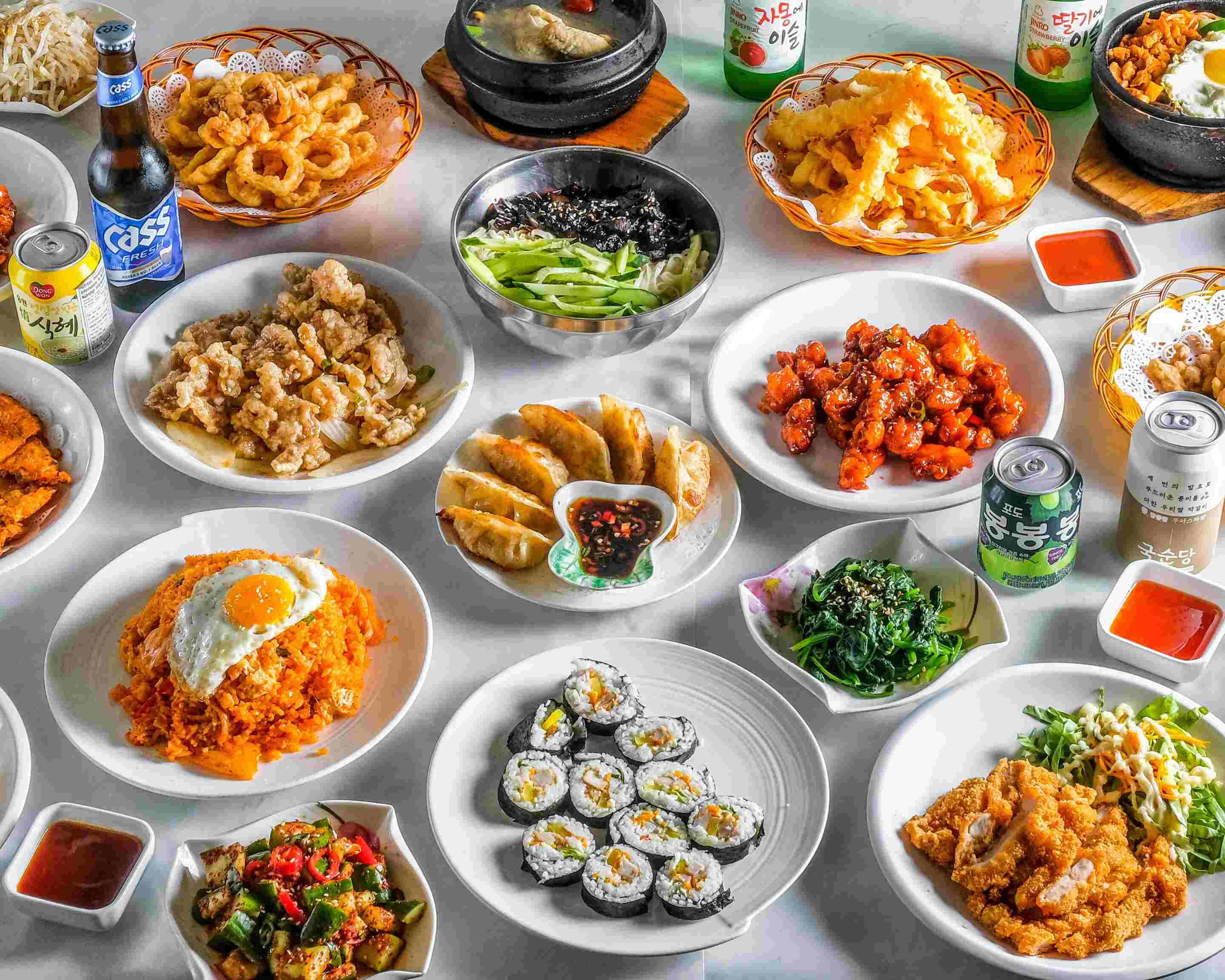 Ginseng Korean restaurant Menu Takeaway in Sheffield Delivery Menu