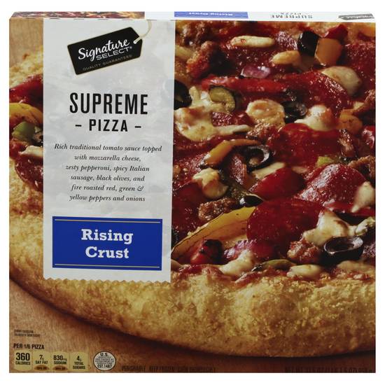 Signature Select Rising Crust Supreme Pizza (33.5 oz)
