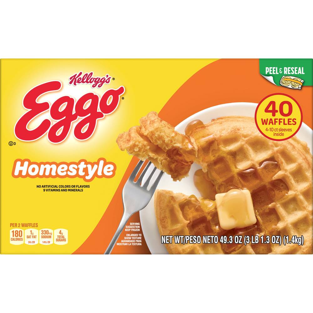 Eggo Homestyle Waffles (40 ct)
