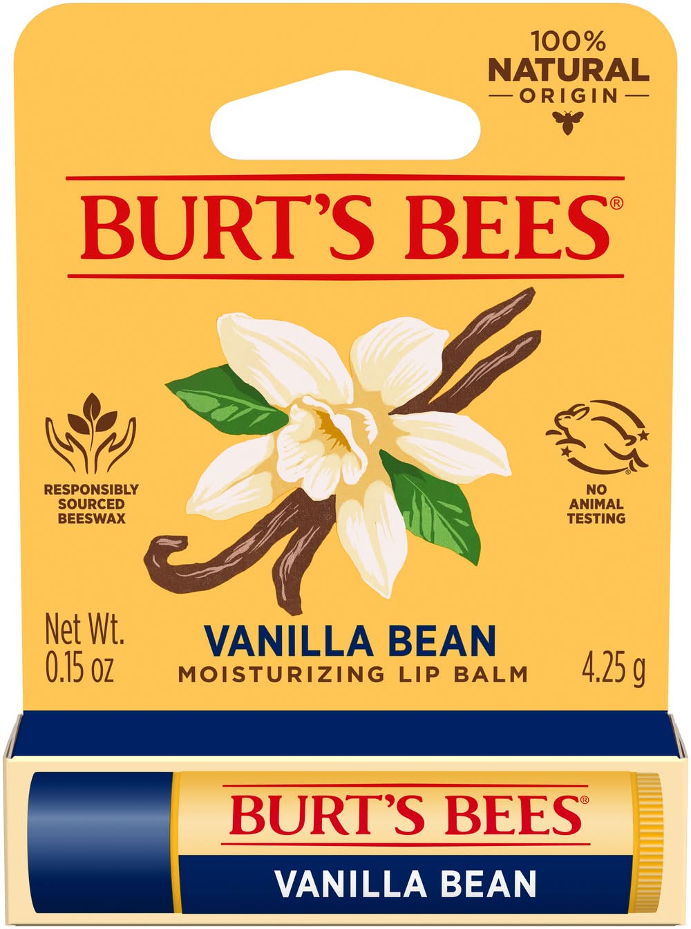 Burt's Bees Vanilla Bean Lip Balm (0.2 oz)