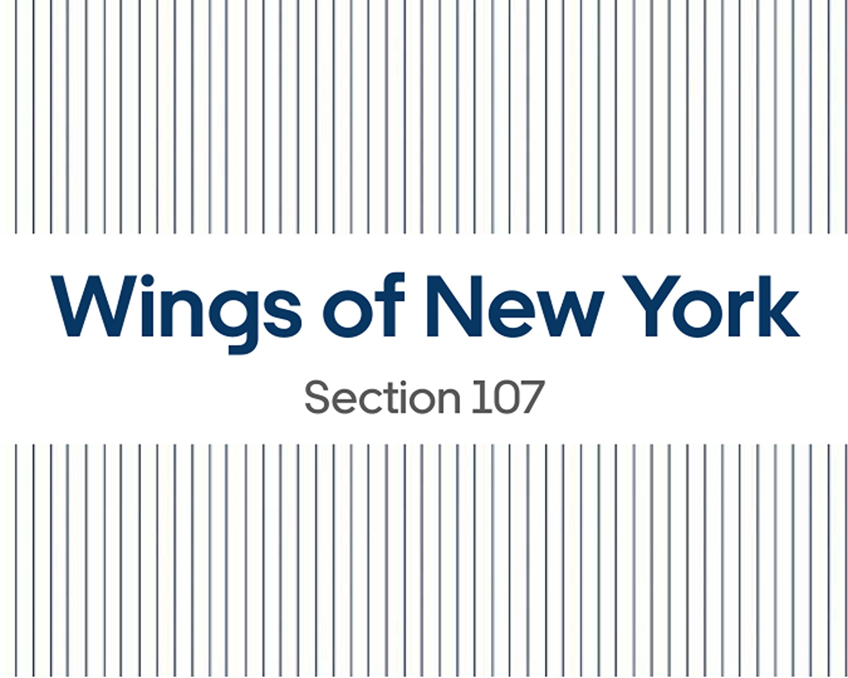 Order SEC 107 Wings of New York Yankee Stadium Menu Delivery【Menu & Prices】 New York Uber
