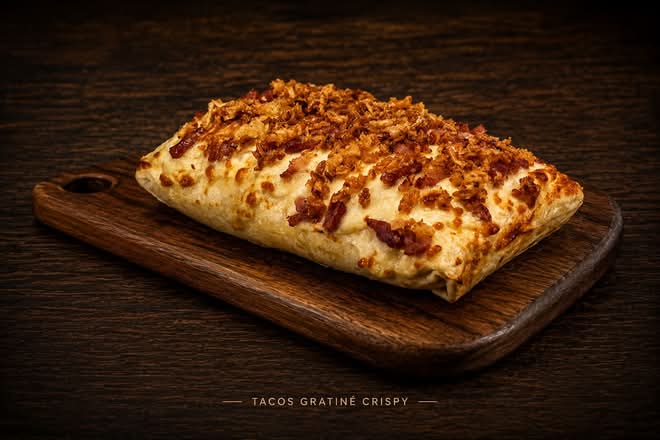 🔥 TACOS GRATINÉ CRISPY