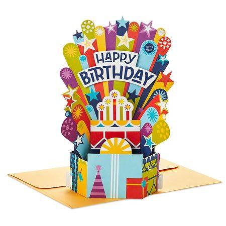 Hallmark Paper Wonder Musical 3d Pop Up Birthday Card With Light, 1