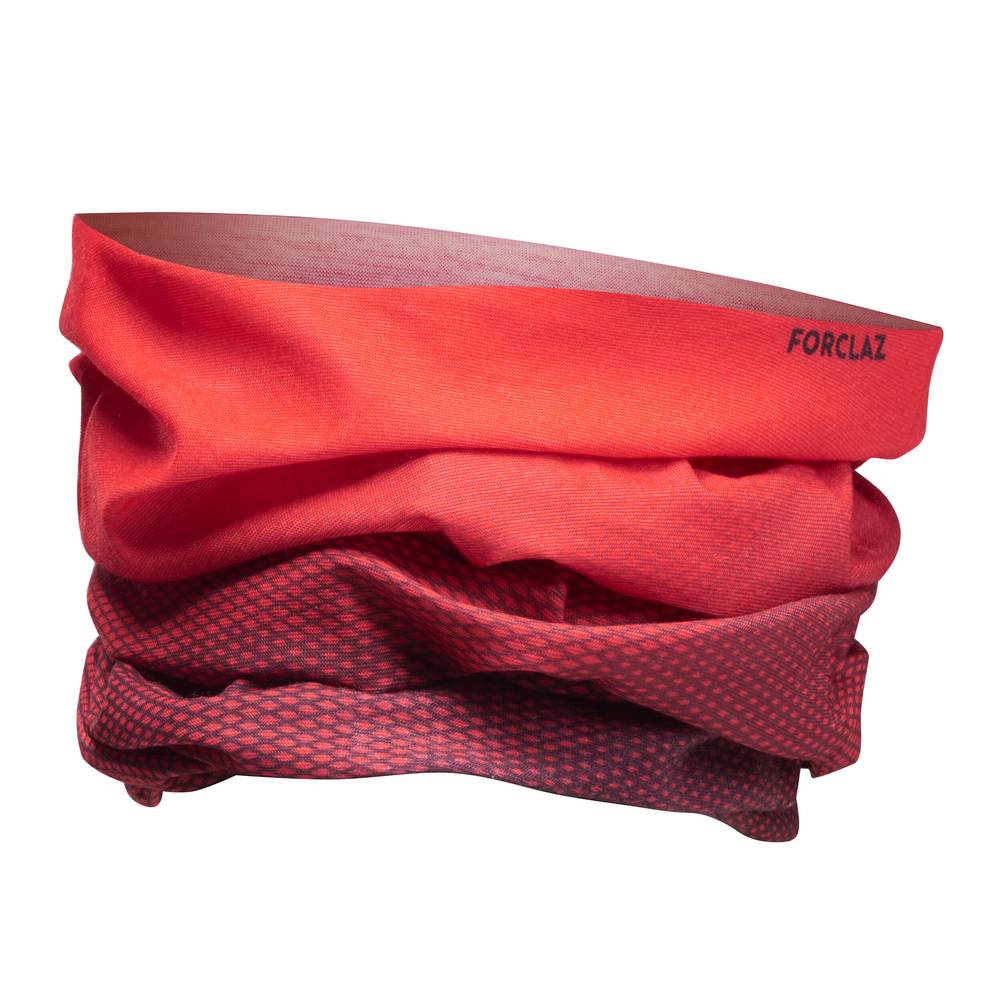 Forclaz cuello multiples posiciones trek 100 (talla única/rojo)