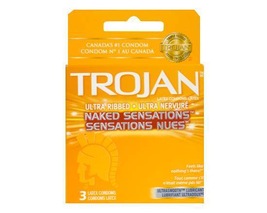 Trojan Naked Sensations Condoms 3's