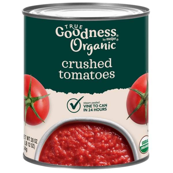 True Goodness Organic Crushed Peeled Tomatoes