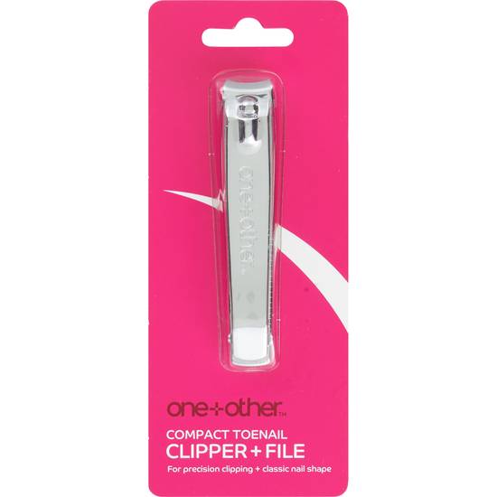 one+other Compact Toe Nail Clipper with File