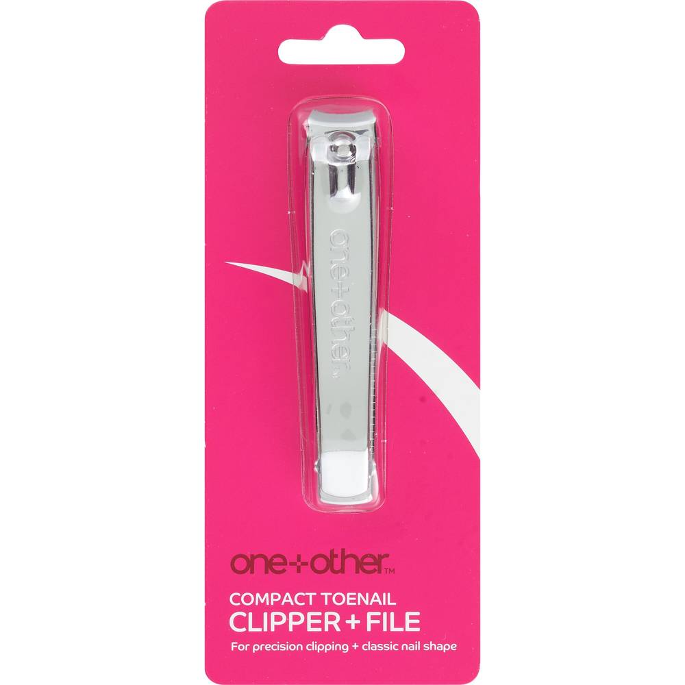 One+Other Compact Toe Nail Clipper With File