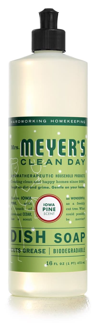 Mrs. Meyer'S Clean Day Iowa Pine Scent Liquid Dish Soap 16 Oz 1 Pk