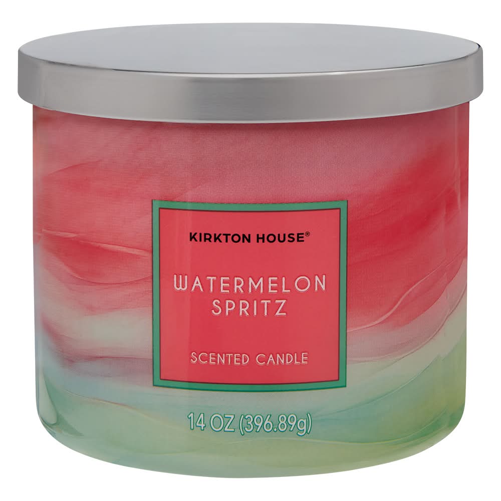 Kirkton House 3 Wick Scented Candle, Watermelon Spritz (14 oz)