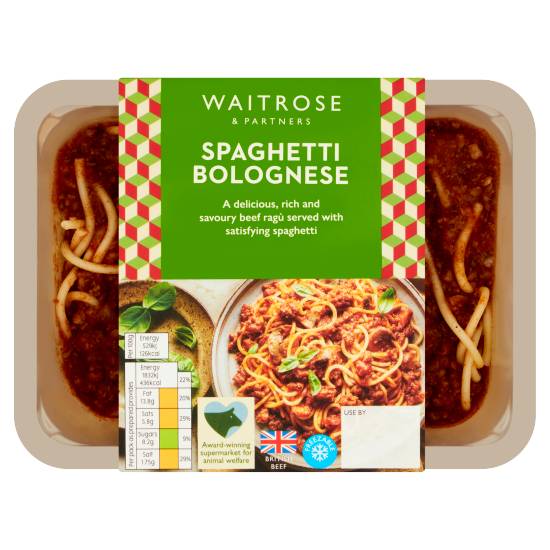 Waitrose & Partners Spaghetti Bolognese